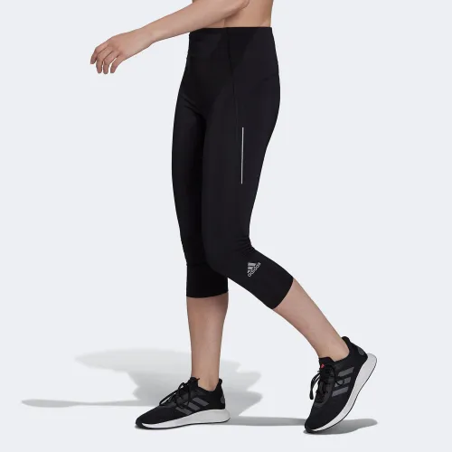 adidas Own The Run 3/4 Running Leggings Black (H13250)