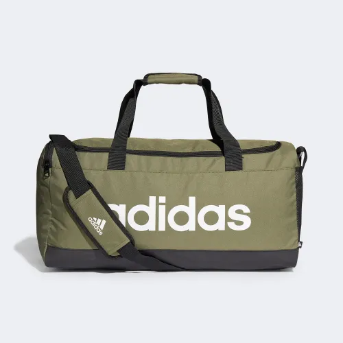adidas Essentials Logo Duffel Bag Medium Olive (H35657)