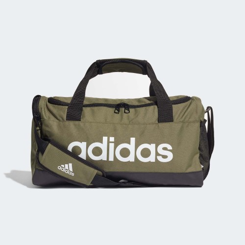 adidas Essentials Logo Duffel Bag Extra Small Olive (H35661)