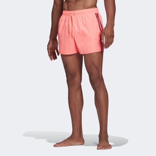 adidas Classic 3-Stripes Swim Shorts Pink (HA0392)