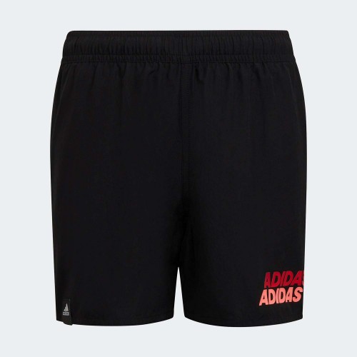 adidas Boys' Linage Swim Shorts Black (HD7372)