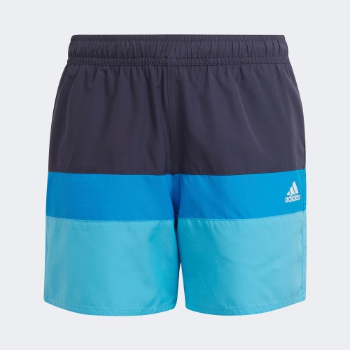 adidas Boys' Colorblock Swim Shorts Blue (HD7374)