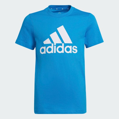 adidas Boys Essentials Big Logo T-Shirt Blue (HE9283)