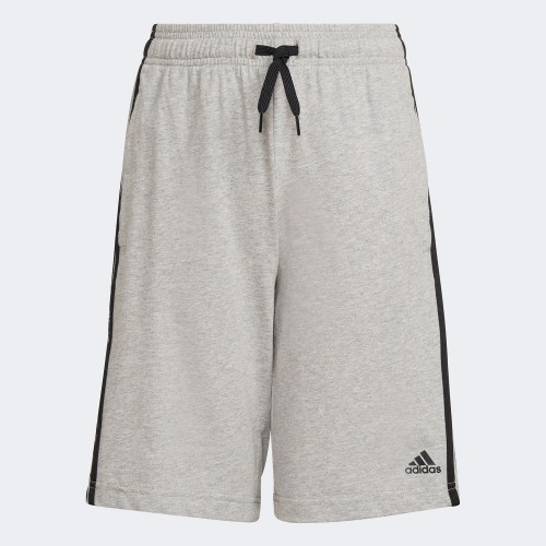 adidas Boys' Essentials 3-Stripes Shorts Grey (HE9310)