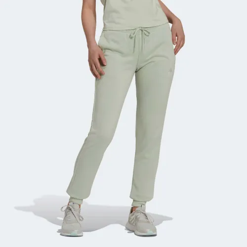 adidas Essentials French Terry Logo Pants Green (HL2125)