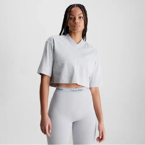 Calvin Klein Performance Cropped Gym T-Shirt Grey (00GWS3K121-P7X)