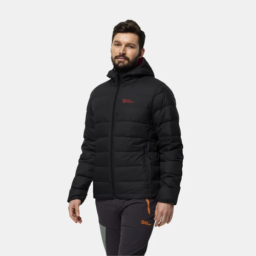 Jack Wolfskin Ather Down Hoodied Jacket Grey (1207671-6350)