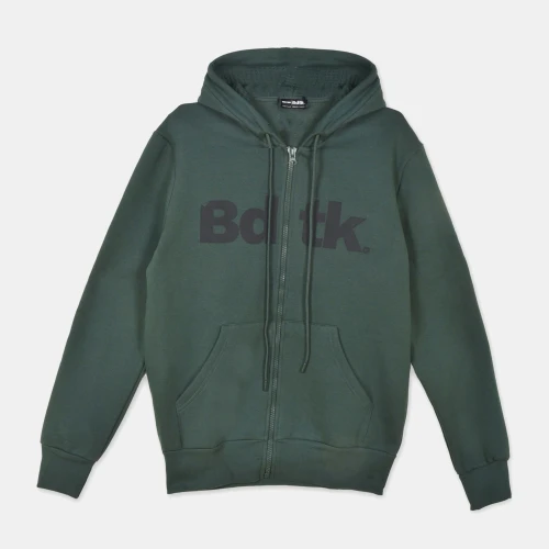 Bodytalk Hooded Full Zip Sweater Green (1232-950022-00689)