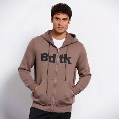 Bodytalk Hooded Full Zip Sweater Brown (1232-950022-00967)