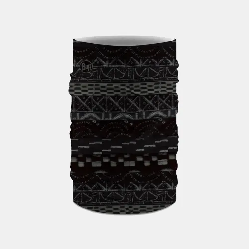 Buff Coolnet UV Vivid Tallic Black Neckwear (131455.999.10.00)