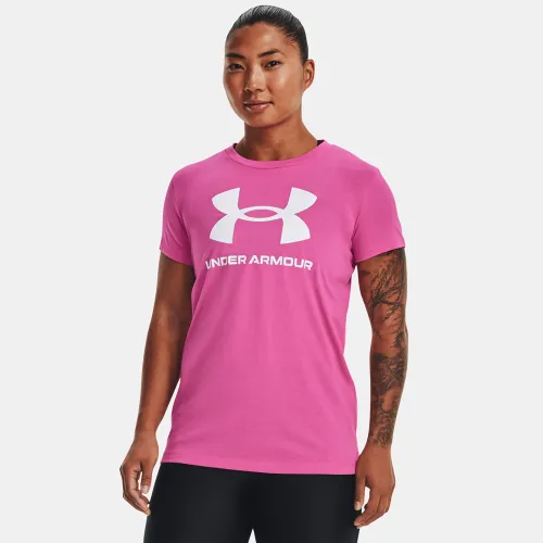 Under Armour Live Sportstyle Graphic T-Shirt Pink (1356305-659)
