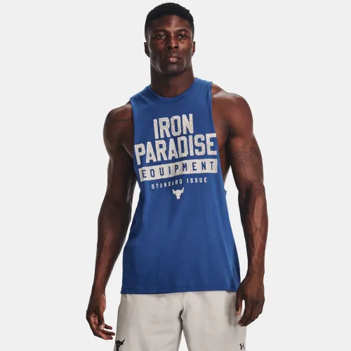 Under Armour Project Rock Iron Muscle Tank Blue (1377290-471)
