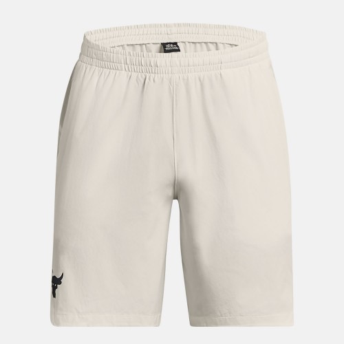 Under Armour Project Rock Woven Shorts Beige (1377431-130)