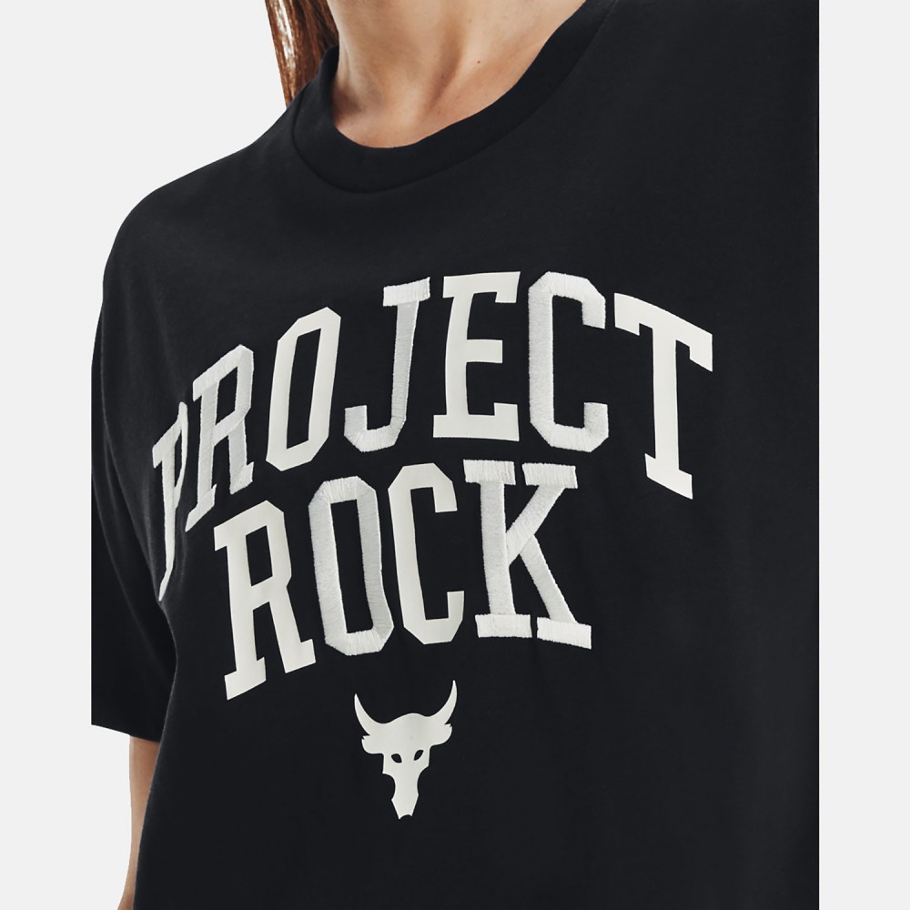 UNDER ARMOUR PROJECT ROCK HEAVYWEIGHT CAMPUS  T-SHIRT