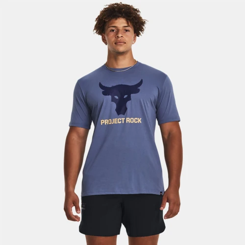 Under Armour Project Rock Brahma Bull T-Shirt Blue (1380520-480)