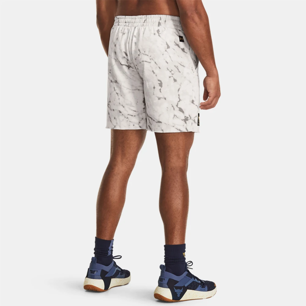 UNDER ARMOUR PROJECT ROCK RIVAL PRINTED SHORTS