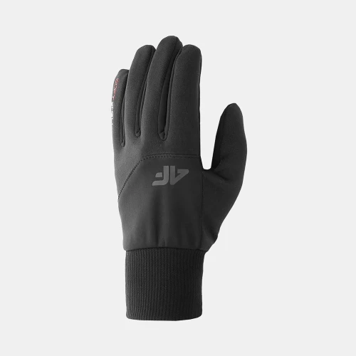 4F Cas Reflective Gloves Black (4FAW23AGLOU039-20S)
