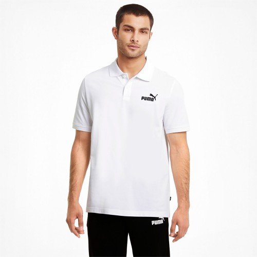 Puma Essentials Pique Men's Polo Shirt White (586674-02)