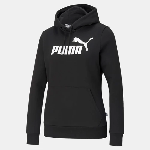 Puma Essentials Logo Women's Hoodie Black (586788-01)