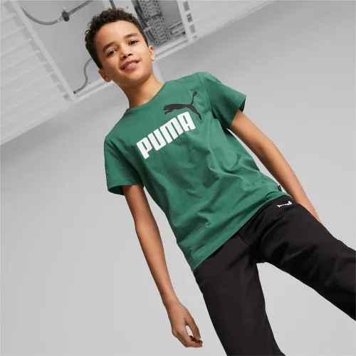 Puma Essentials+ Two-Tone Logo T-Shirt Orange (586985-37)