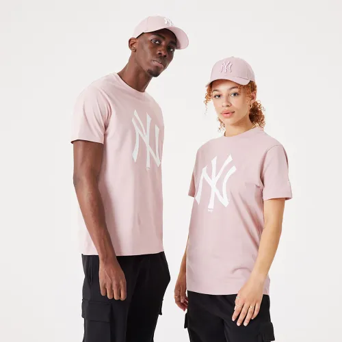 New Era MLB League Essential New York Yankees T-Shirt Pink (60332284)