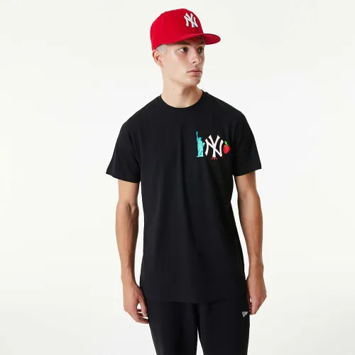 New Era MLB City Graphic New York Yankees T-Shirt Black (60357062)