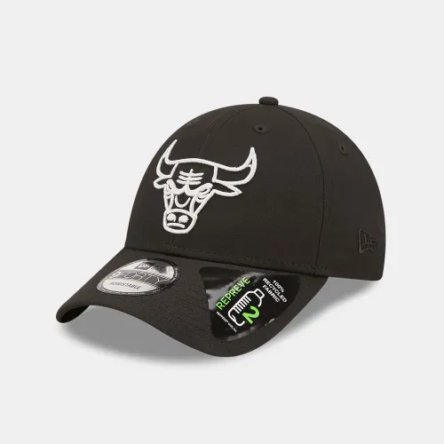 New Era Official Repreve Monochrome Chicago Bulls 9FORTY Cap Black (60358121)