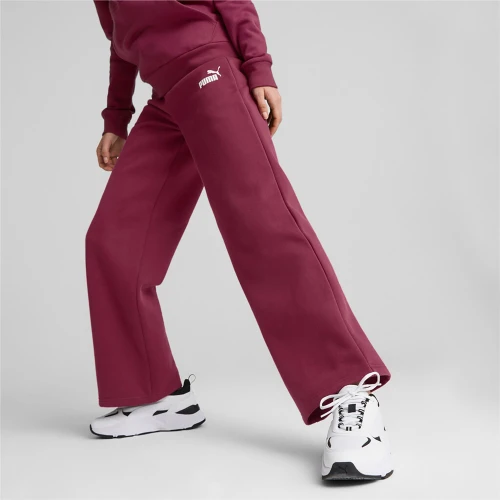Puma Essentials+ Women's Straight Leg Sweatpants Red (676093-22)