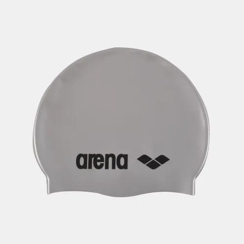 Arena Classic Silicone Junior Cap Grey (91670-20)