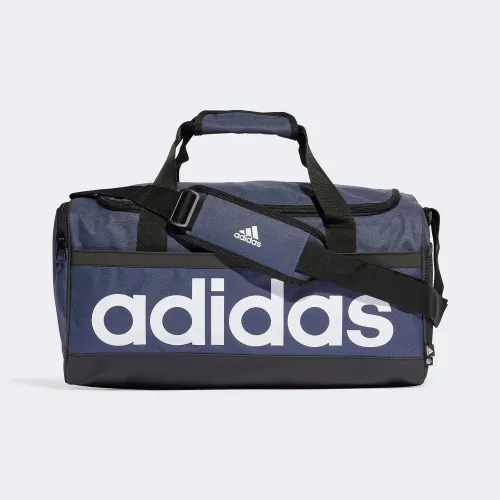 adidas Essentials Linear Duffel Bag Medium Blue (HR5349)