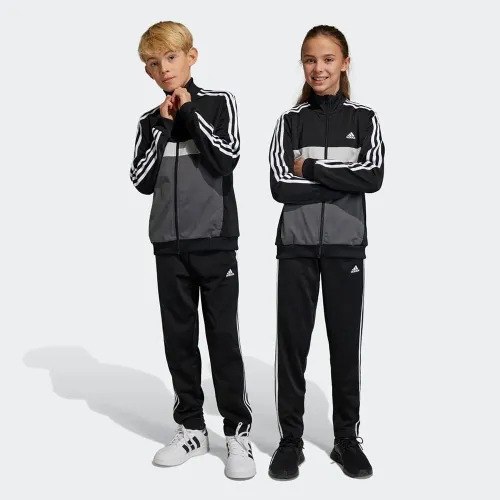 adidas Essentials 3-Stripes Tiberio Track Suit Black (HR6406)
