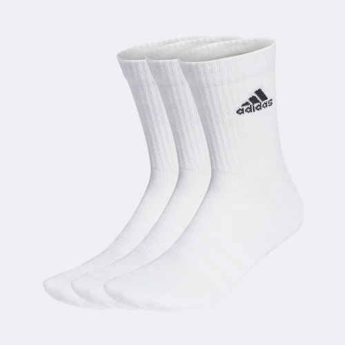 adidas Cushioned Crew Socks 3 Pairs White (HT3446)