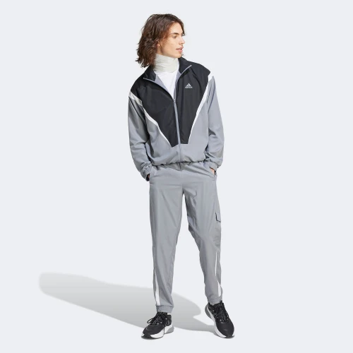 ADIDAS SPORTSWEAR WOVEN NON-HOODED TRACK SUIT