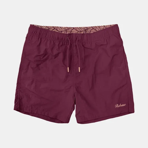 Rebase Swim Shorts Purple (RMTS-142-AUBERGINE)