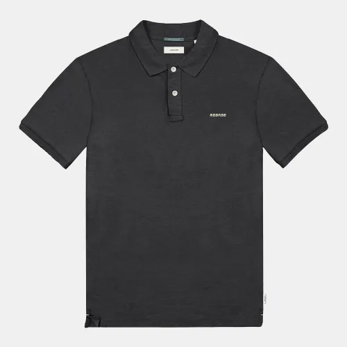 Rebase Polo Pique T-Shirt (RPS-032-BLACK)