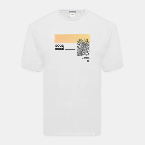 Rebase Men’s Printed T-Shirt (RTS-019-WHITE)
