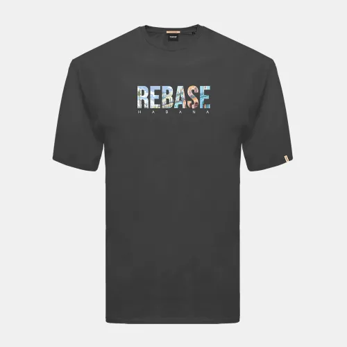 Rebase Men’s Printed T-Shirt (RTS-022-BLACK)