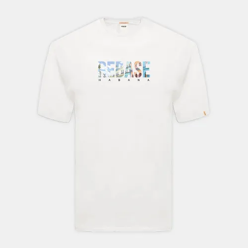 Rebase Men’s Printed T-Shirt (RTS-022-WHITE)