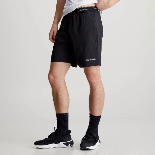 Calvin Klein Woven Gym Shorts Black (00GMS4S835-BAE)