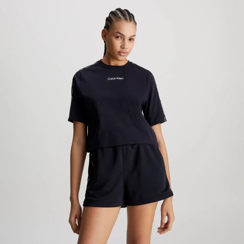 Calvin Klein Performance Cropped Gym T-Shirt Black (00GWS4K234-BAE)