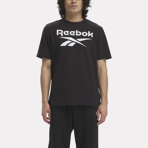 Reebok Identity Big Stacked Logo T-Shirt Black (100070405)