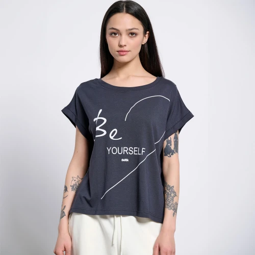 Bodytalk Wide T-shirt Grey (1241-902728-00503)