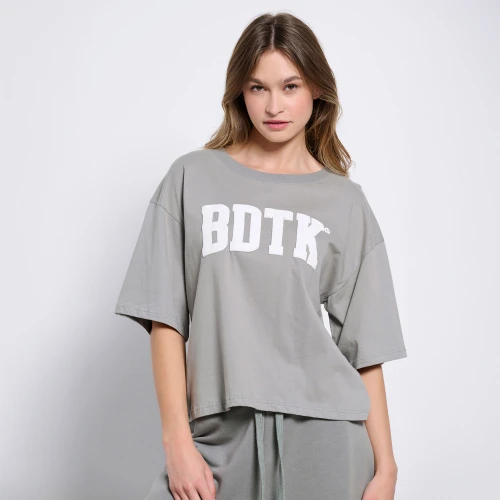 Bodytalk New Logo Loose T-Shirt Grey (1241-904828-00209)