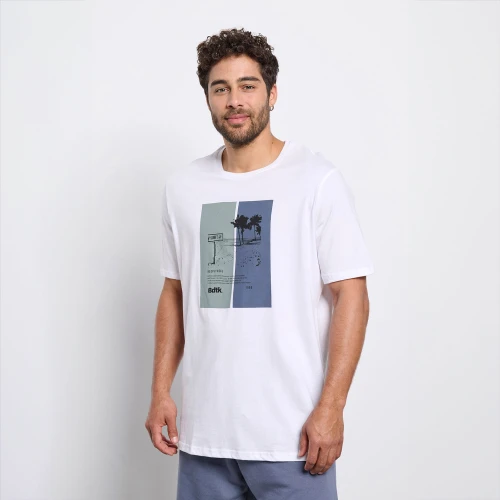 Bodytalk Co-Ords Surfs Up T-Shirt White (1241-956628-00200)