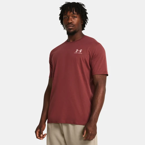 Under Armour Sportstyle Left Chest T-Shirt Red (1326799-689)
