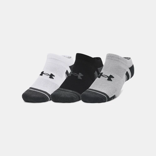 UNDER ARMOUR PERFORMANCE TECH NO SHOW SOCKS 3-PACK