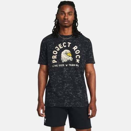 Under Armour Project Rock Free Graphic T-Shirt Black (1383220-001)