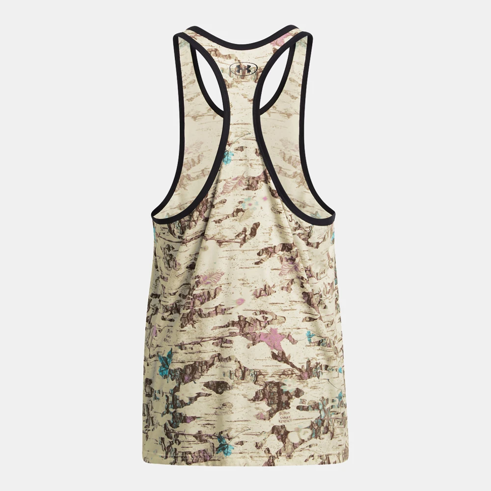 UNDER ARMOUR PROJECT ROCK CAMO GRAPHIC TANK TOP