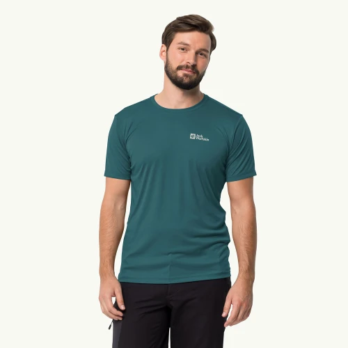 Jack Wolfskin Tech Men’s Functional T-Shirt Green (1807072-4299)