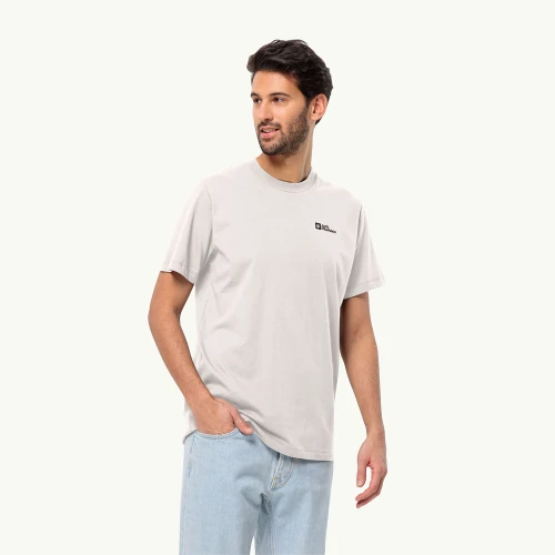 Jack Wolfskin Essential Men’s Organic Cotton T-Shirt White (1808382-5629)